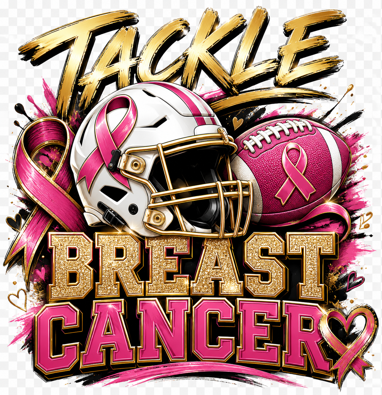 Tackle Breast Cancer Tee