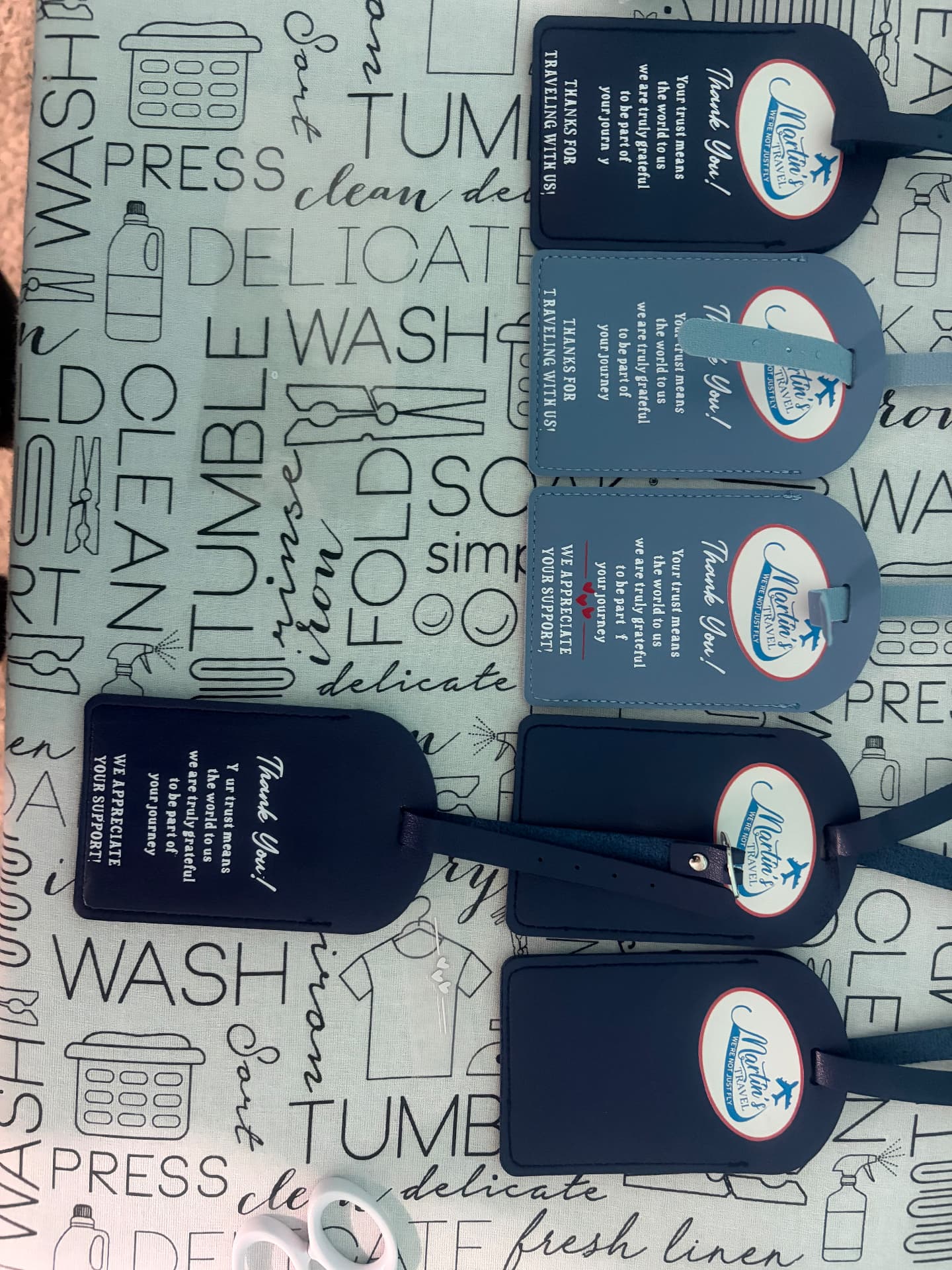 Business Logo Luggage Tags